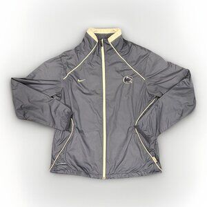 Nike Storm Fit Full Zip Windbreaker Vented Penn State Nittany Lions Women Medium